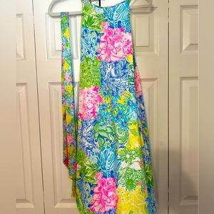 Lilly Pulitzer Margot large dress and matching tie